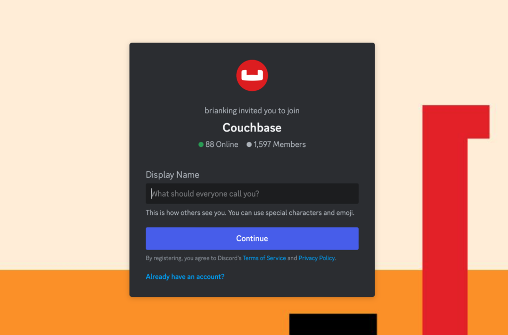 Join Couchbase Discord server